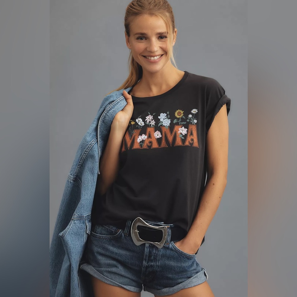Anthropologie TRU LUV t-shirt  XL